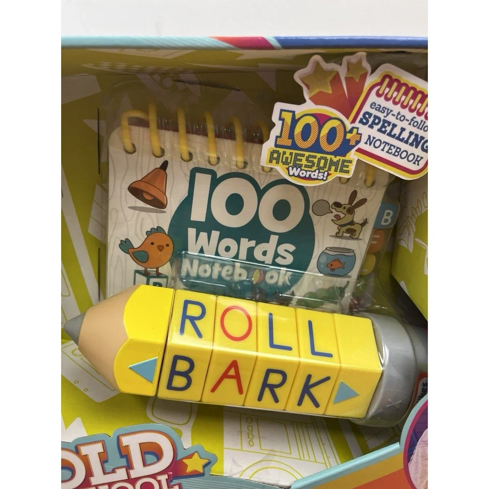 Little Tikes Old School 100 Words Spell & Spin Pencil NEW in Package